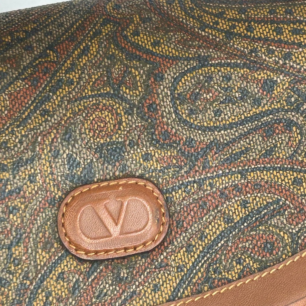 Mario Valentino Vintage Paisley Bag - Picture 3 of 10